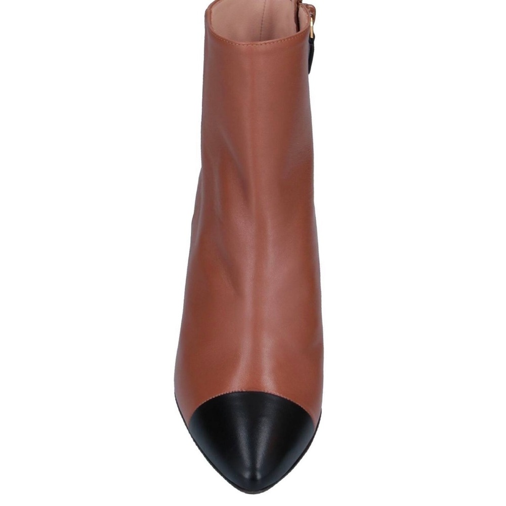 Brand New Stuart Weitzman Milla 60 Leather Bootie in Dark Tan - Picture 6 of 15